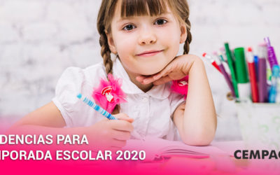 Tendencias para temporada escolar 2020.